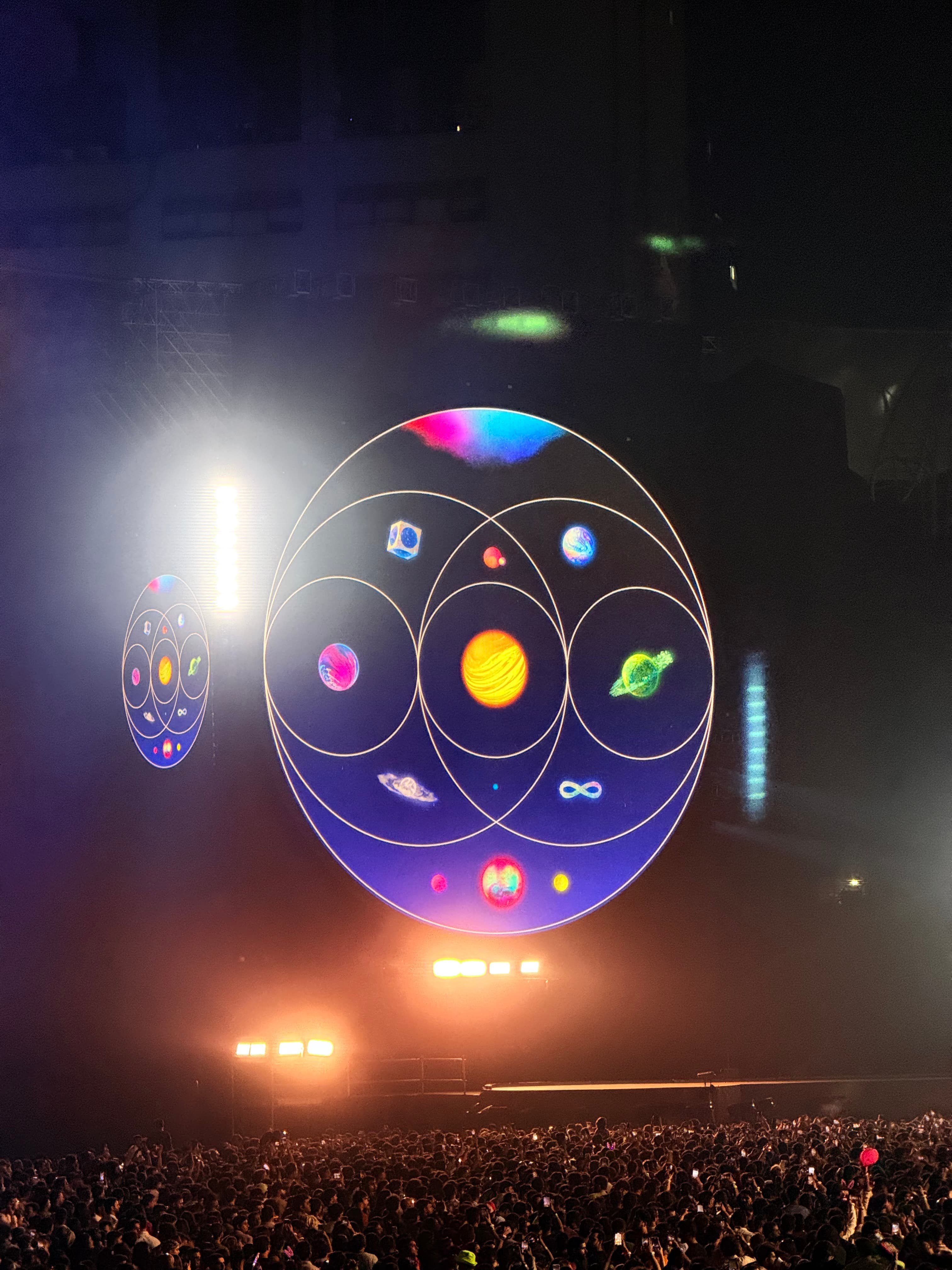 A Coldplay concert