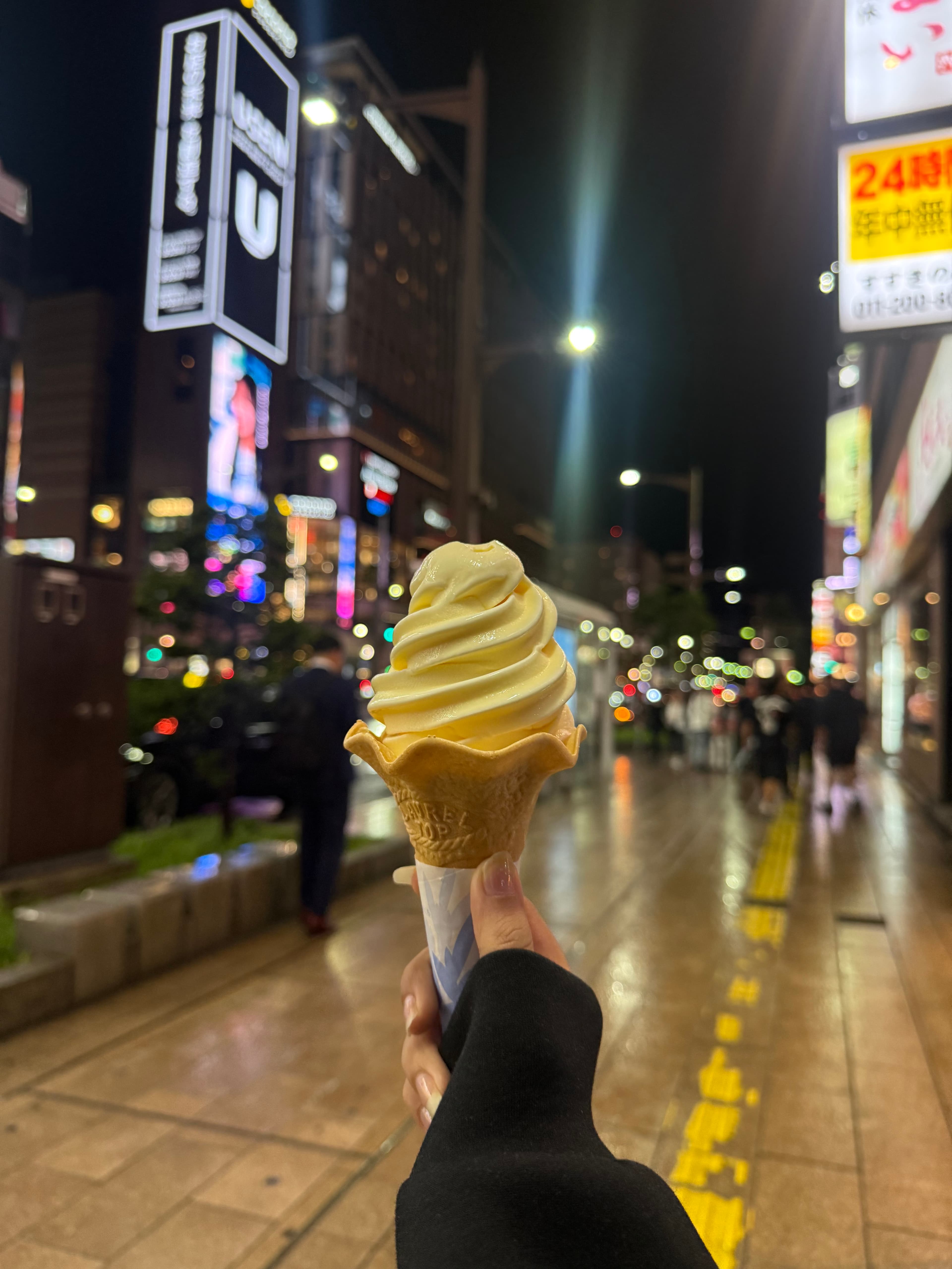 Ice cream in Sapporo