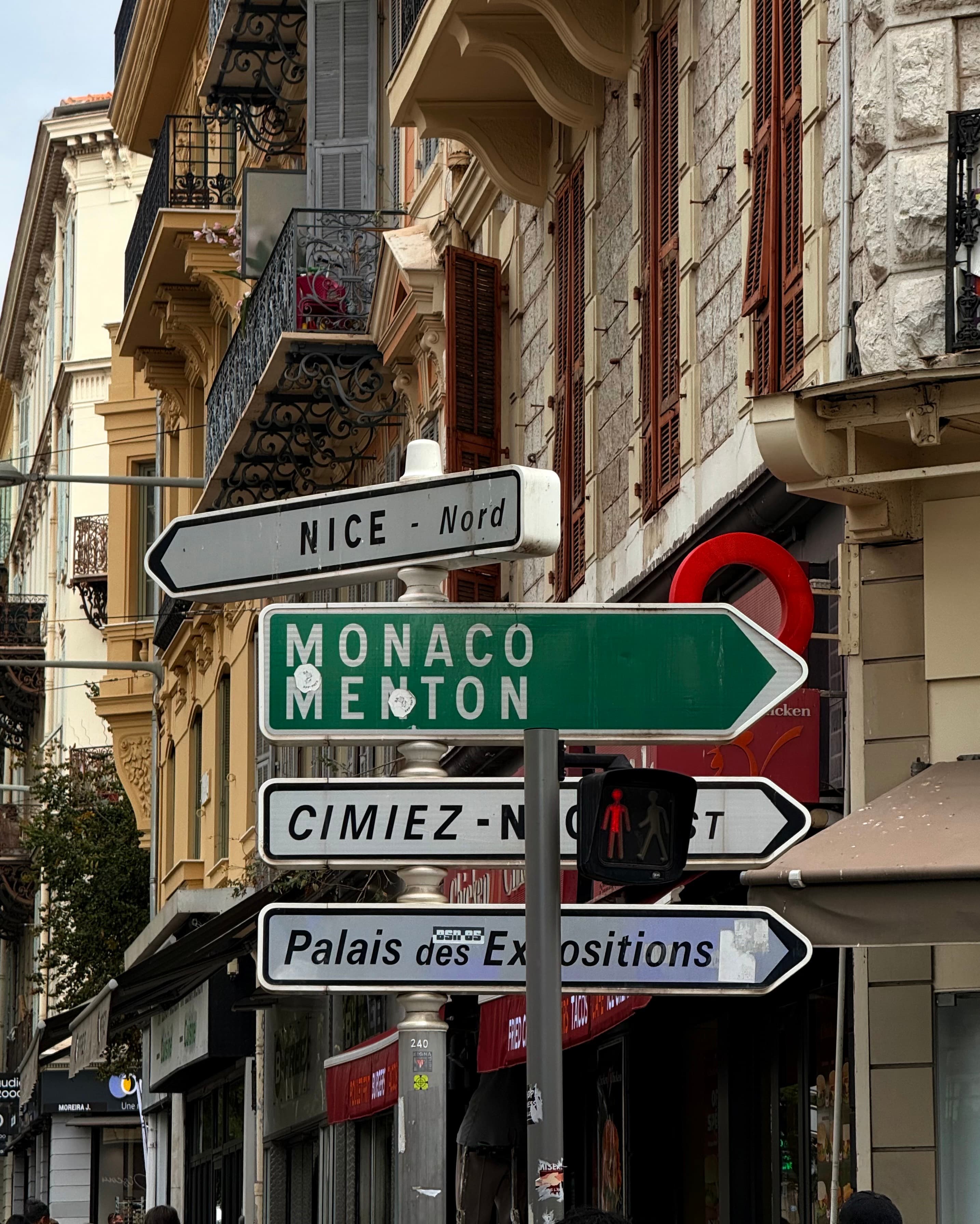 A street in Nice