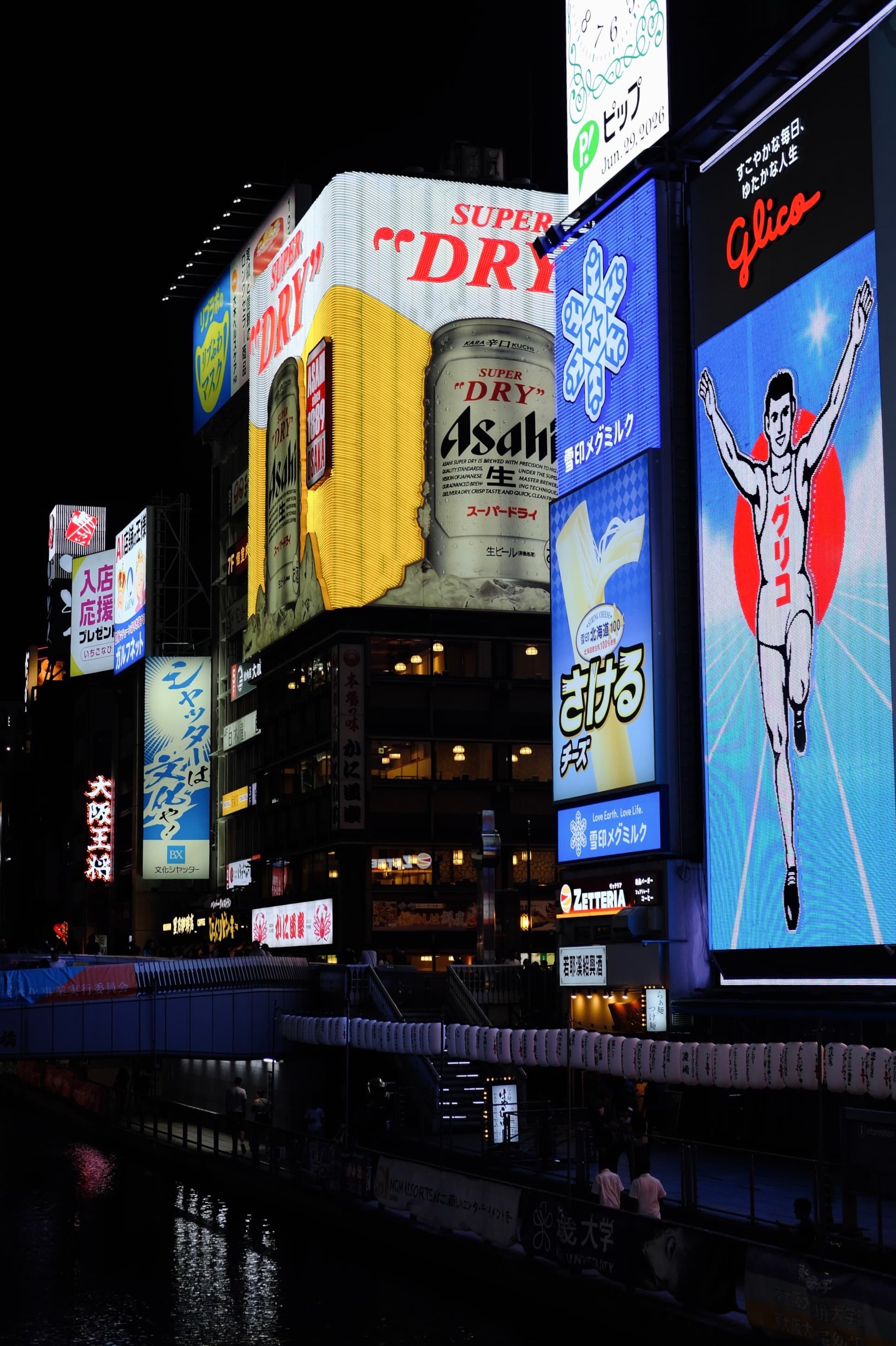 Neon lights in Osaka