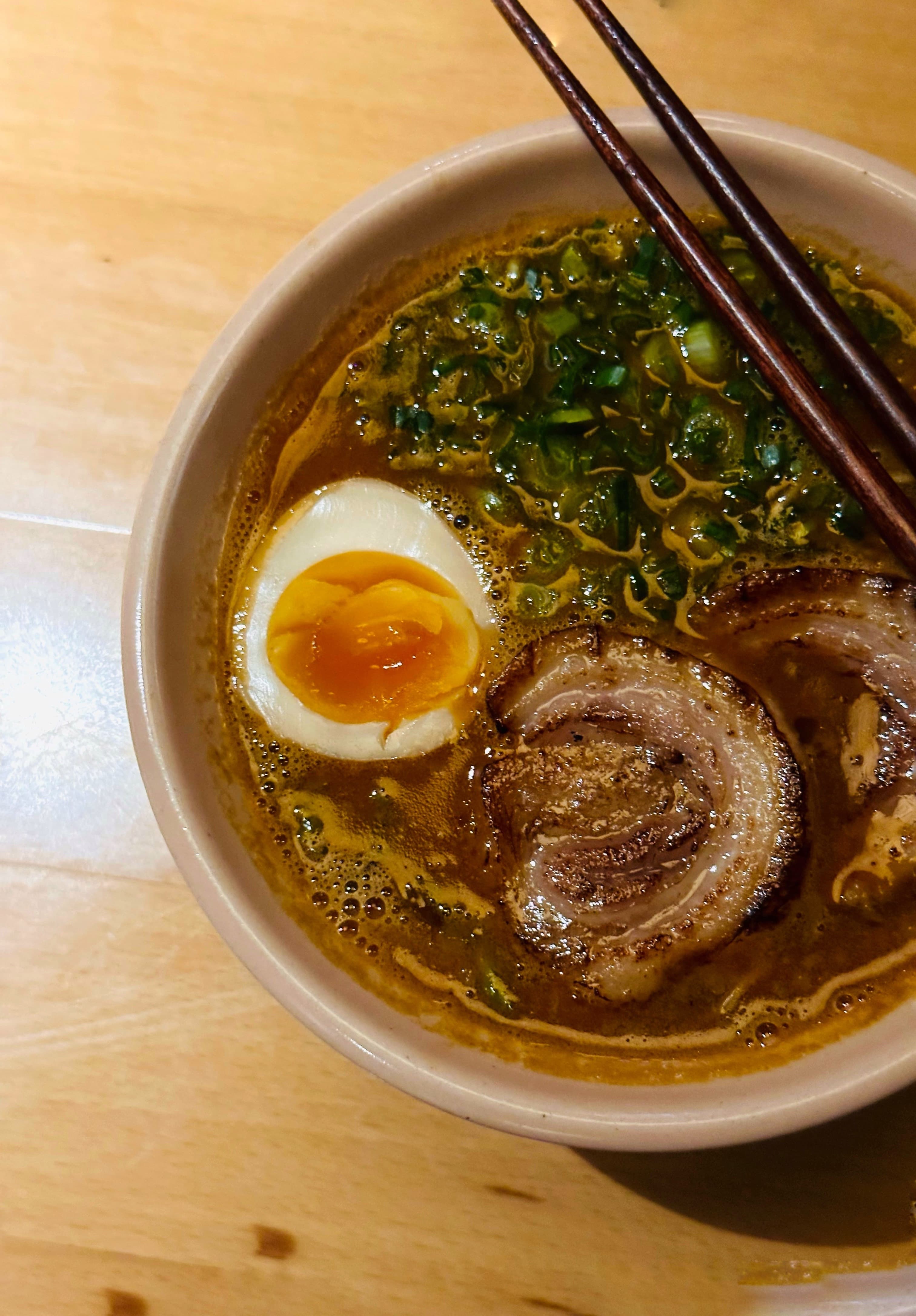 A bowl of ramen